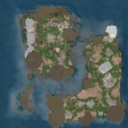 Map tile of Otters Pocket
