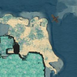 Map tile of Aries Bluff