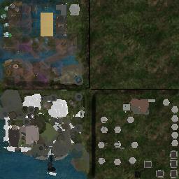 Map tile of Tranquil Island
