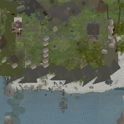 Map tile of wild flowers oasis