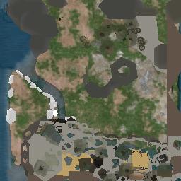 Map tile of The Frostwood