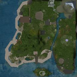 Map tile of Mary Island
