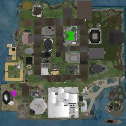 Map tile of Bliss Island