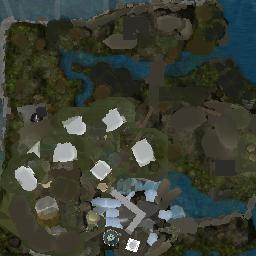 Map tile of Uhre Dragon Forest