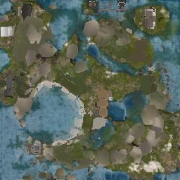 Map tile of Cuddles Sands