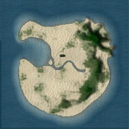 Map tile of Mahe Seychelles