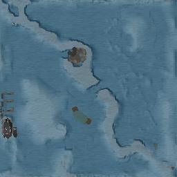 Map tile of Biscayne Bay
