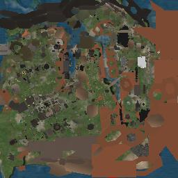 Map tile of Witherwood Thicket