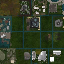 Map tile of Mystical Garden