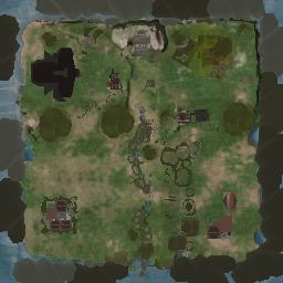 Map tile of Caminos