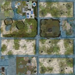 Map tile of Tahiti Island