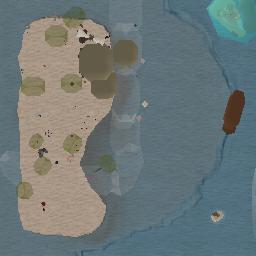 Map tile of Fuji Island