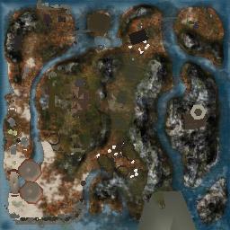 Map tile of Mystical Shores