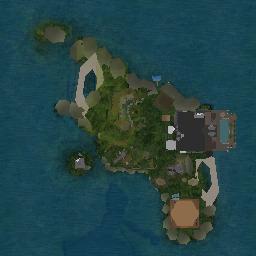 Map tile of Liberty Islands